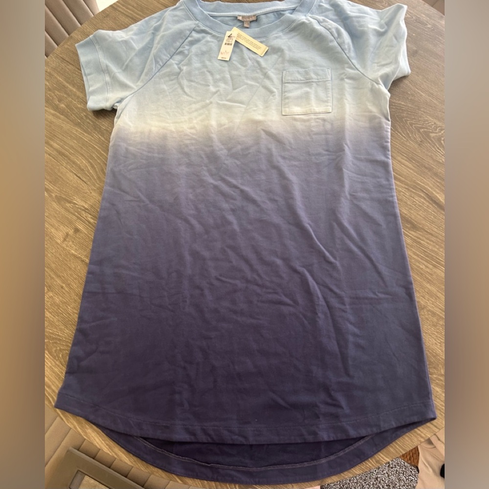 TALBOTS  37” DIP DYE SWEATS . Size L . NEW